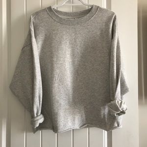 Gap Raw Edge Sweatshirt